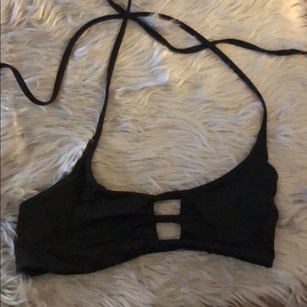 Black Midori Bikini Top